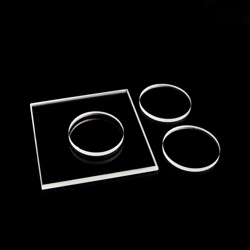 

Ultraviolet JGS2 Diameter 21/22/23/24/25mm Round Quartz Glass Lens UV-visible Temperature 1200 Celsius Window Lens Dust Cover