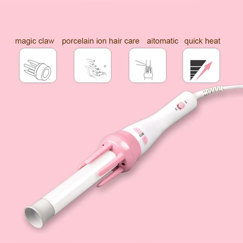 Женские удобные волнистые бигуди для укладки волос перезаряжаемые фарфоровые