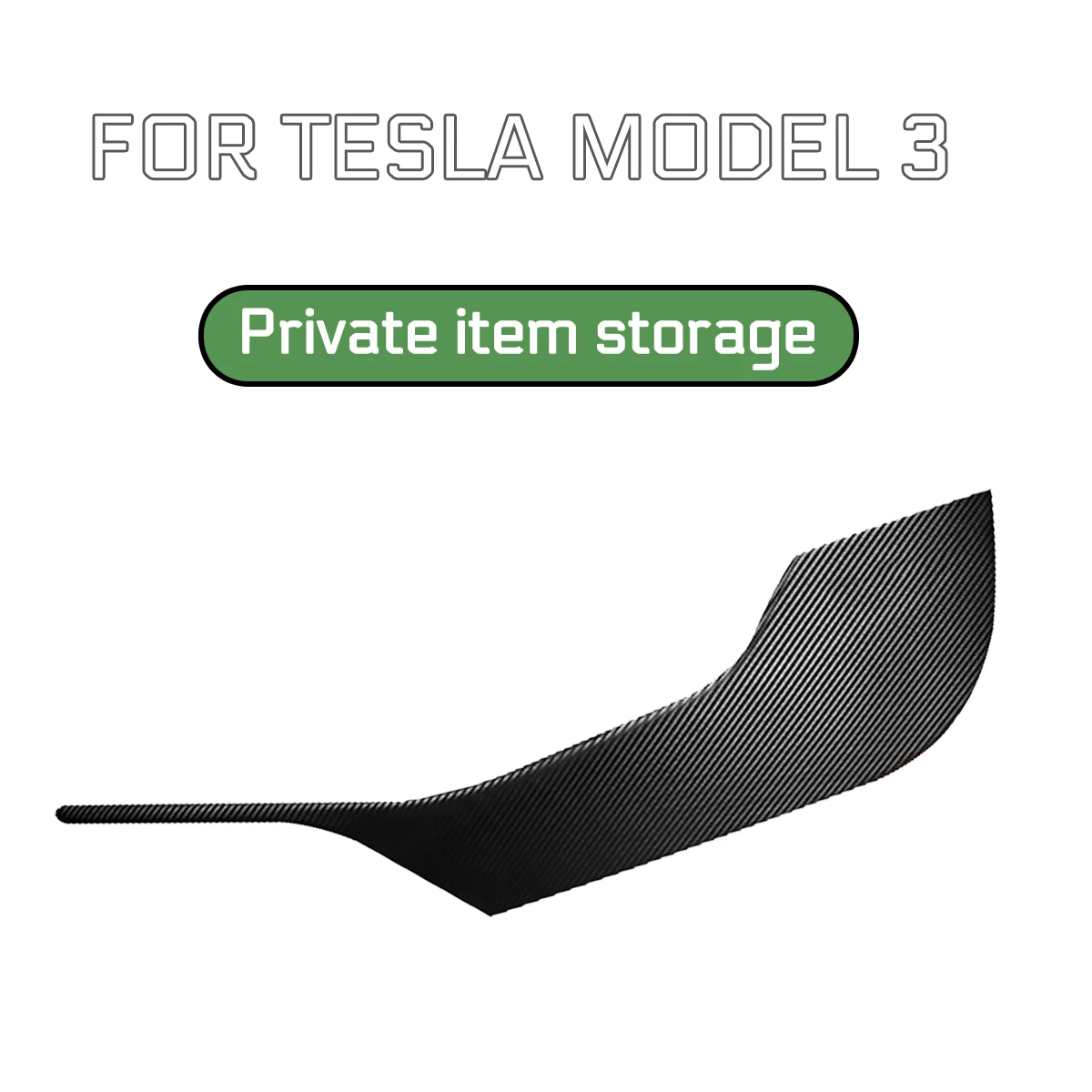 

Car Interior Door Anti Kick Pad Protection Side Edge Film Protector for Tesla Model 3 2018-2019 Imitation Carbon Fiber Stickers