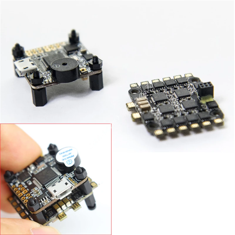 Система управления полетом Emax F3 Magnum Mini FPV Stack 4 в 1 Esc все одном для микрогонок квадрокоптера дрона сделай