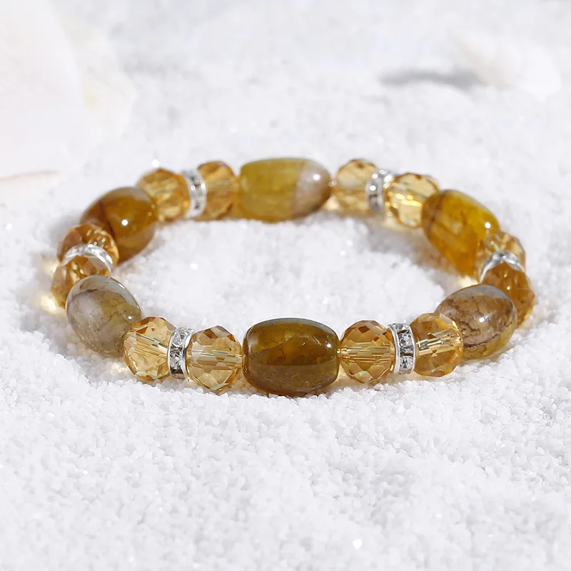 

High Quality Charm Bracelets for Women Natural Stone Crystal Beads Healing Bracelet Men Fashion Jewelry Pulsera