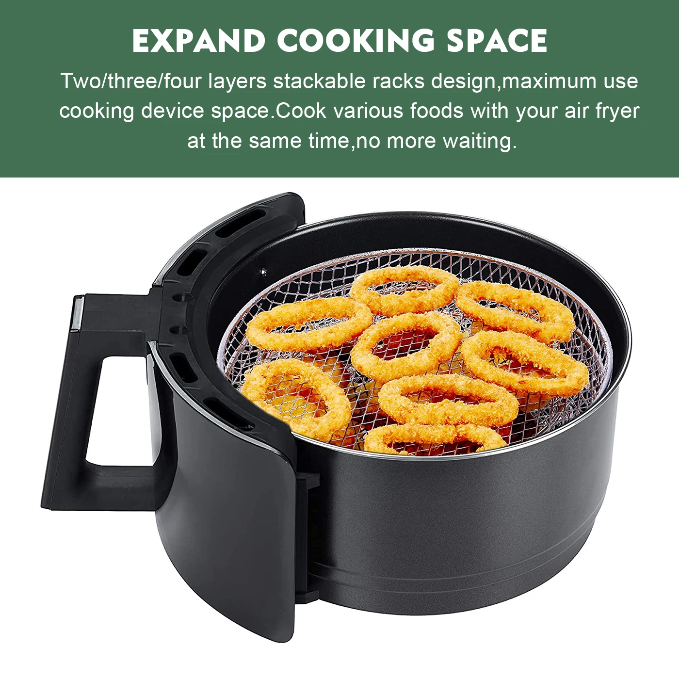 2/3/4 уровневые стеллажи для фритюрницы из нержавеющей стали штабелируемые