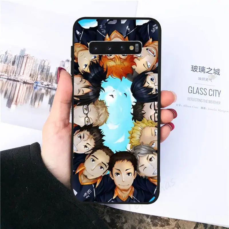 

Haikyuu Hinata attacks poster Phone Case For Samsung galaxy S 7 8 9 10 20 edge A 6 10 20 30 50 51 70 note 10 plus