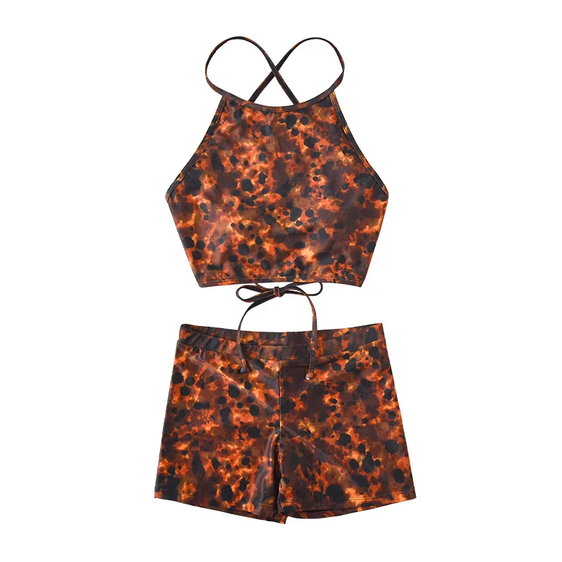 

Roseheart Summer Sexy Bikini Set Women Swimsuit Bikini Swimwear High Waist Bathing Suit Female Biquini Holiday Swim Backless