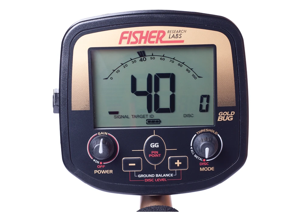 Metal detector Fisher gold BUG-DP Security Detectors Inspection Device Protection TuriStore Turi Store Professional UnderGround Scanner Finder Tool