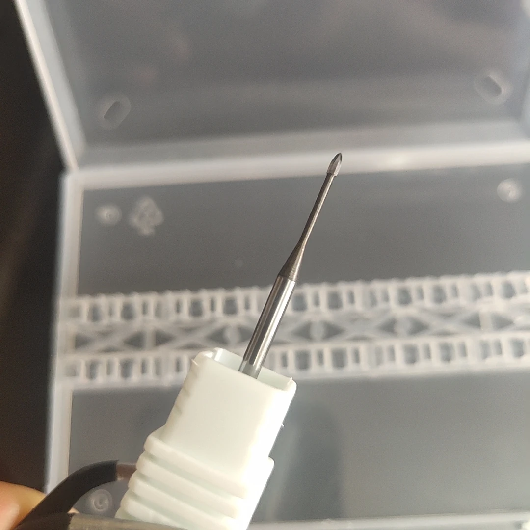 Quality! 1pcs Tungsten Carbide Nail Drill Bit Milling Eletric Manicure Machine Equipment Cuticle Clean Burr Dental
