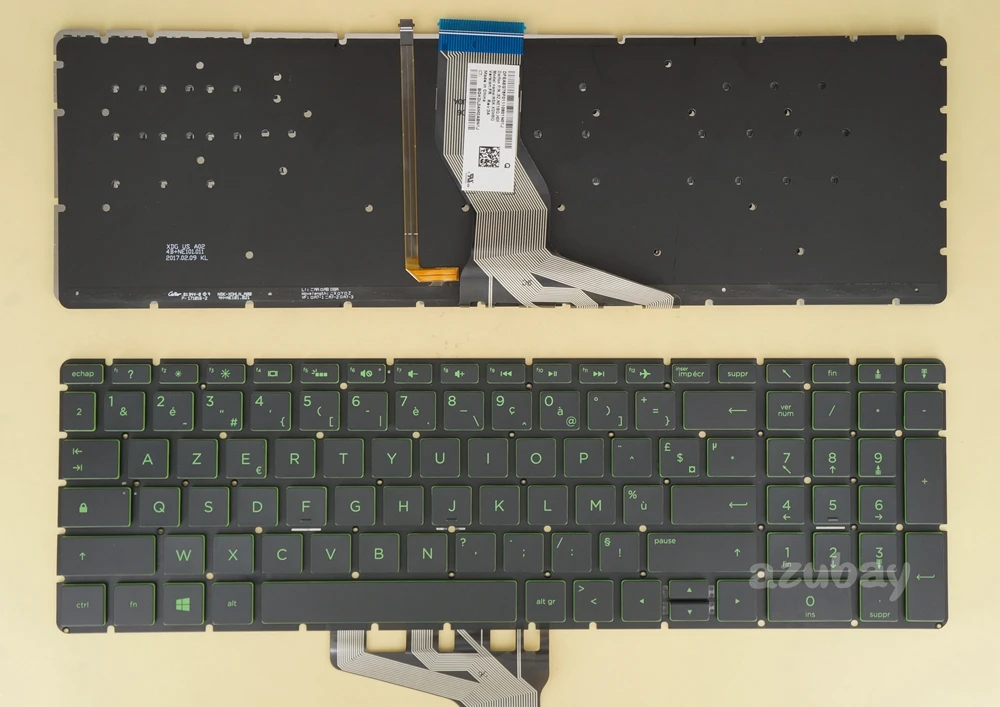 Французская клавиатура для HP Pavilion 15- cb024nf cb025nf cb026nf cb027nf cb028nf cb029nf cb030nf cb031nf cb032nf cb036nf с