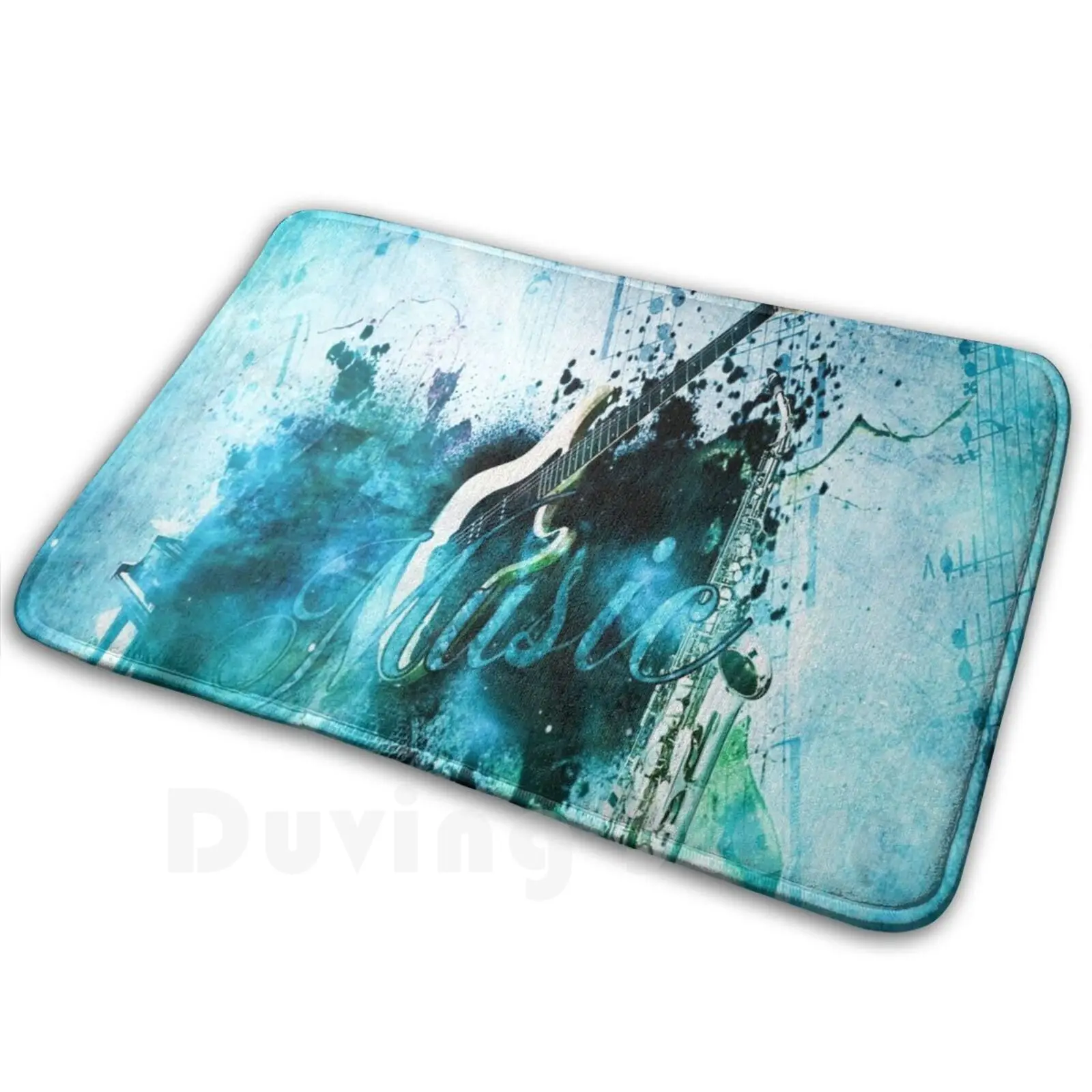 Мягкий Нескользящий Коврик для музыки 1253 коврик подушка гитары пианино