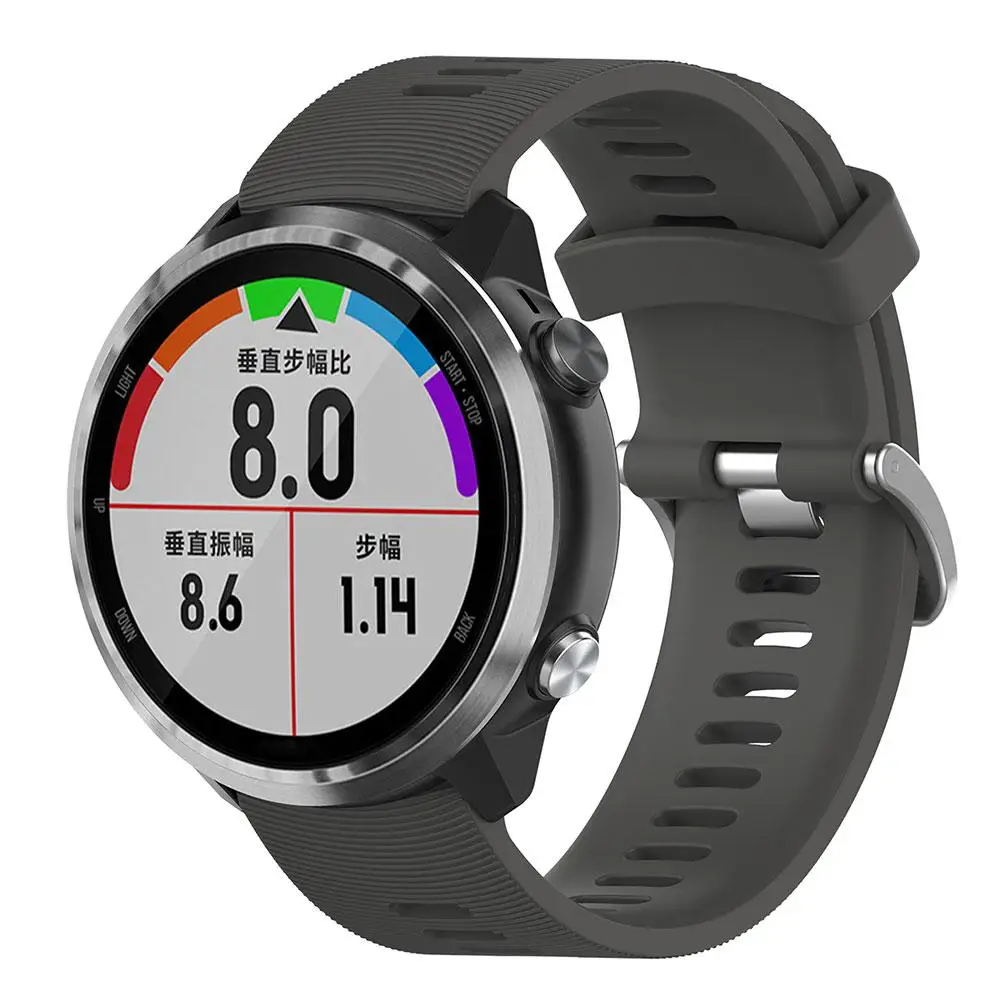 Высококачественный ремешок для часов мягкий силиконовый Garmin Forerunner 645 945 935 / Vivoactive