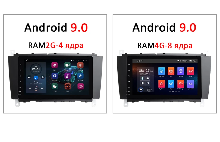 " ips DSP Android 9,0 4G 64G gps мультимедиаплеер для Mercedes Benz C Class W203 C200 C230 C320 CLK200 CLK350 CLK500 радио