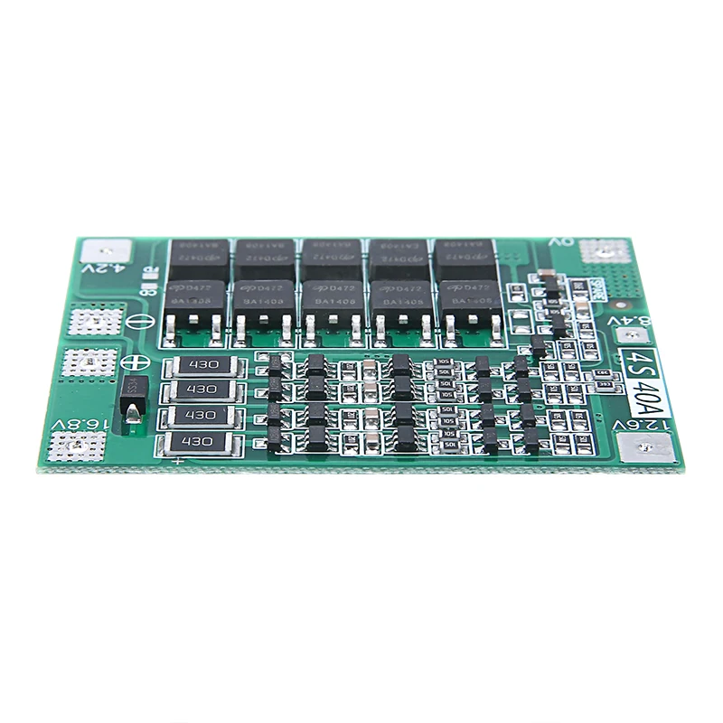 Плата защиты BMS литий ионных аккумуляторов 18650 с балансиром для электрической