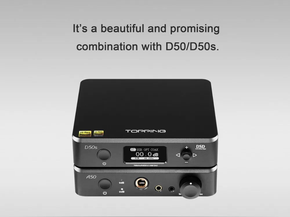 Новинка года! A50 Hifi Bluetooth USB DAC портативный усилитель для наушников Hi-Res источник питания ES9038Q2M XMOS XU208