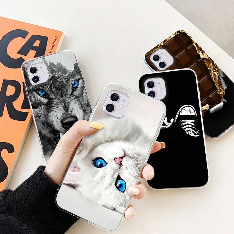 

For Cover Xiaomi Mi 11 Case Soft Silicone Rubber Soft Protective Case For Xiaomi Mi11 Cover for Xiaomi Mi 11 5G TPU Phone Cases