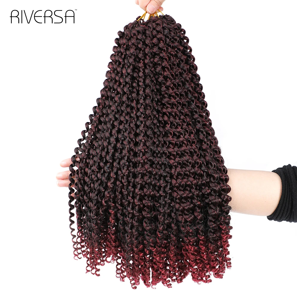 Удлинители волос Passion Twist 3 6 7 9 шт. синтетические волосы для вязания крючком