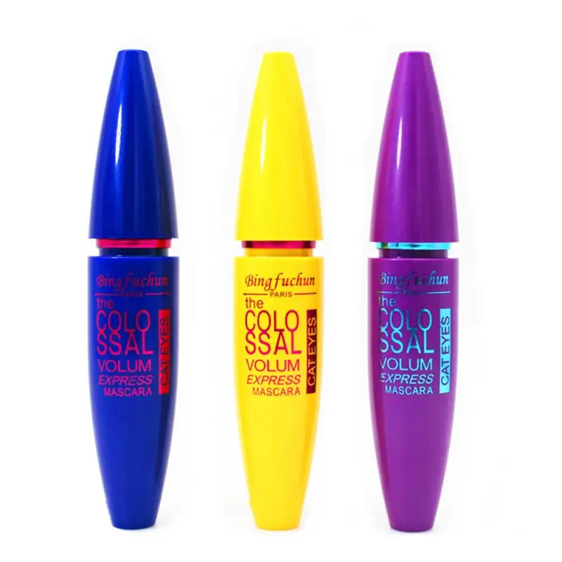 Новый макияж Толстые вьющиеся водостойкие против пота тушь для ресниц не