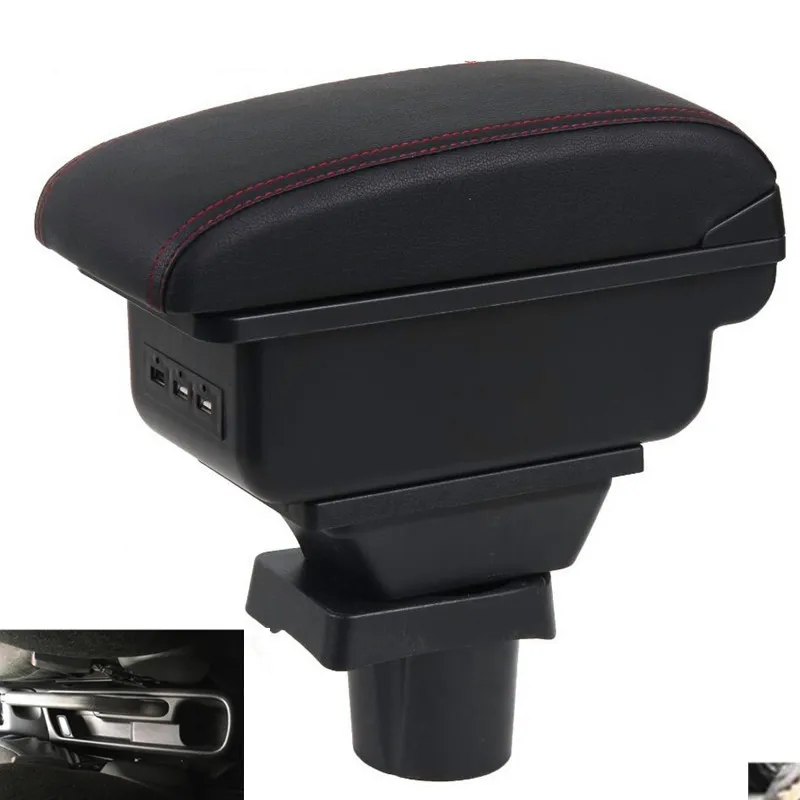 Подлокотник для kia picanto центральный контейнер хранения с USB-интерфейсом |