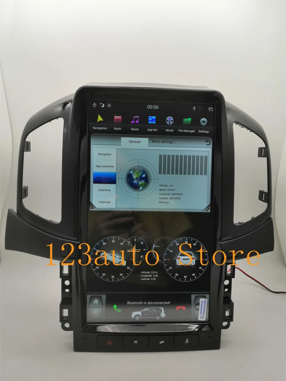 13,6 ''вертикальный экран Tesla стиль Android 8,1 автомобильный DVD gps плеер для Chevrolet Captiva 2013 PX6