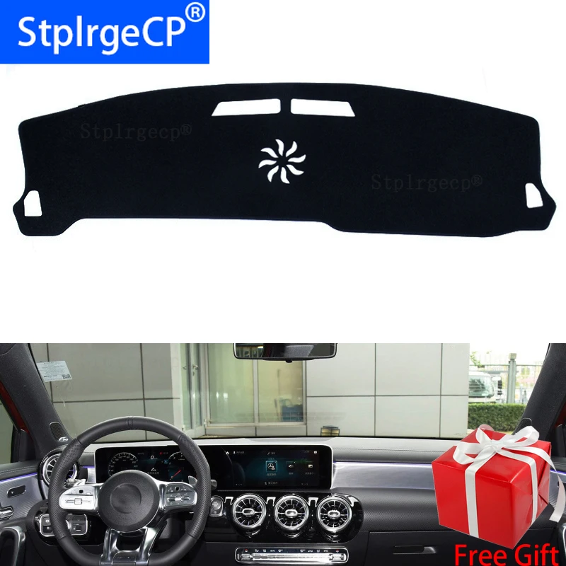 

for Mercedes Benz A-Class W177 A160 A180 A200 A45 dashboard mat Protective pad Shade Cushion Pad interior sticker accessories