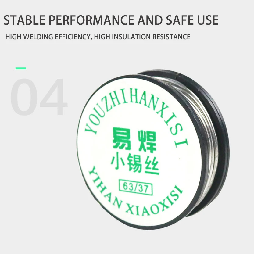 Проволока для пайки 1 мм с Флюсом Оловянно-свинцовым канифольным сердечником
