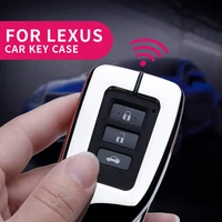 car key case for lexus nx gs rx is es gx lx rc 200 250 350 ls 450h 300h car key case keychain keyring car key cover holder shell