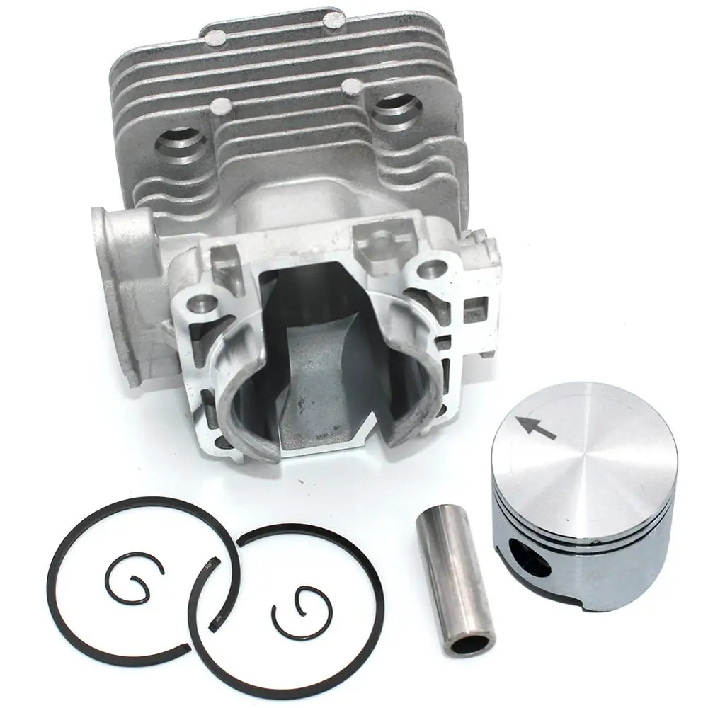 Поршень комплект 42 мм для Oleo-Mac 446 BP 446 BP Эрго 746 S 746 T Efco 8460 460 IC 8465 8465 Эрго PN внутренней катушкой, 61122014F 61122014B
