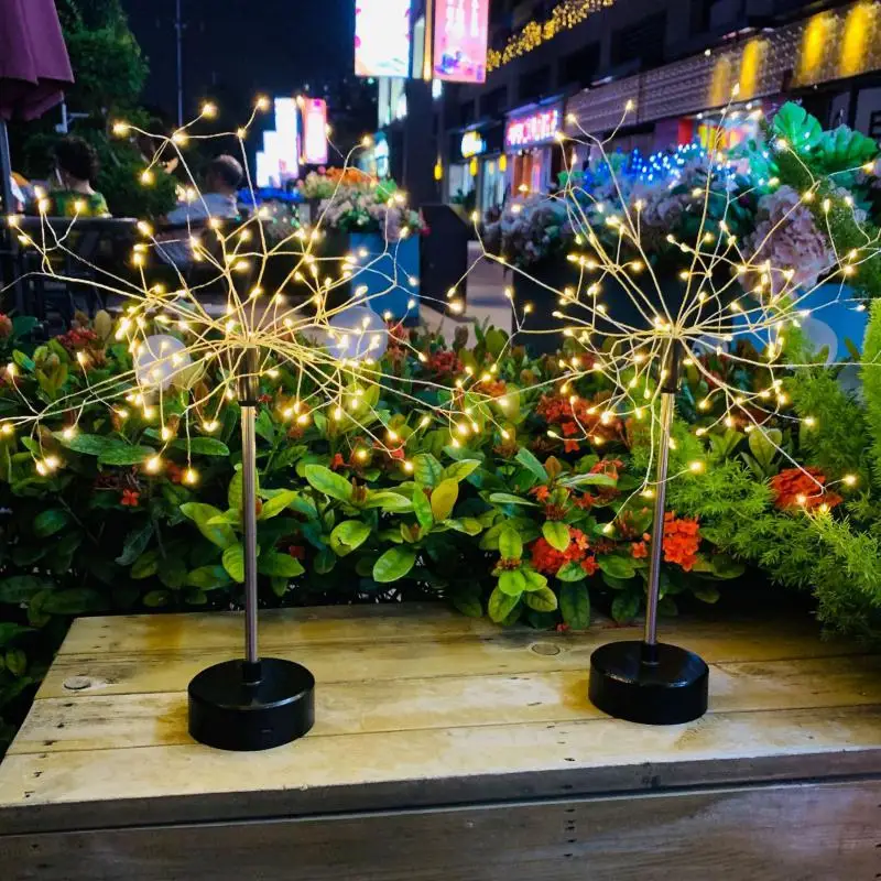 120 светодиодный USB елки светильник Медный провод настольные лампы ночной