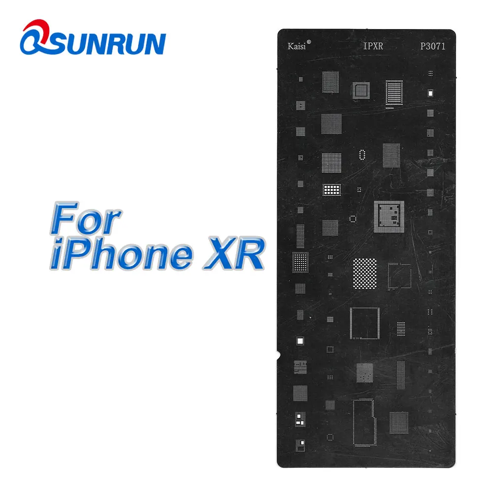 8 шт./лот! непосредственно тепла BGA Rework реболлинга трафареты Комплект для iPhone X XR XS Max 8 8SP 8 7 7SP
