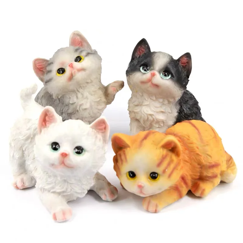 3d имитация формы для торта с кошкой животный милый котенок мусс силиконовая форма для шоколада Jelly желе мыло Арома свеча гипсовая форма