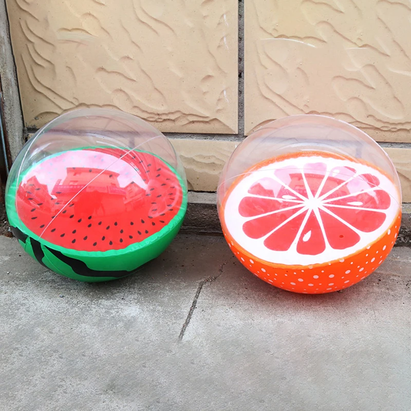 Креативные надувные шары имитация арбуза резиновые пляжные игрушки для бассейна