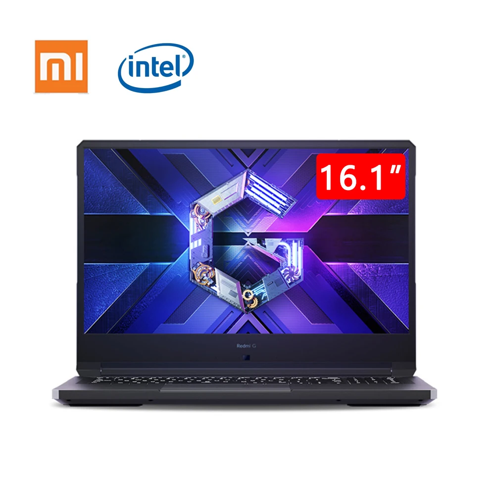 Игровой ноутбук Xiaomi 16 1 дюйма процессор Intel core 10 го поколения ГБ DDR4 2933 МГц ОЗУ 512 Гб