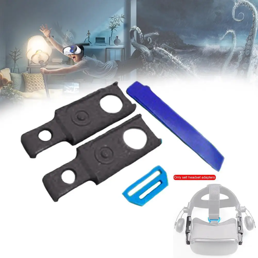 

Adjustable Connection Fittings Kit For Oculus Quest Head Headset Headband For Oculus Strap For HTC VR VIVE Connector Quest G7J1