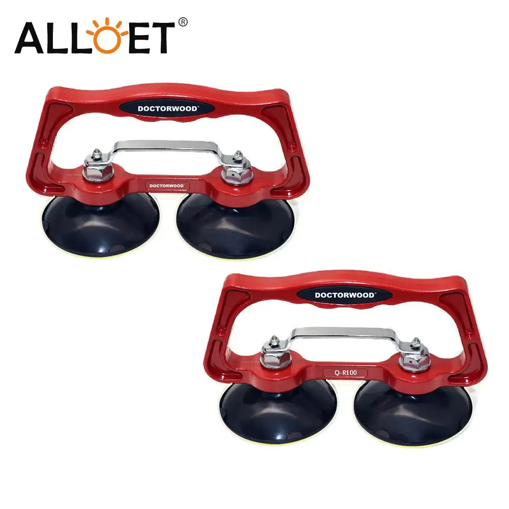 

2pcs/Set Automatic Tile Suction Cups Lifter Multifunction Glass Marble Manual Extractor Carrier Gripper Sucker Granite Pulling