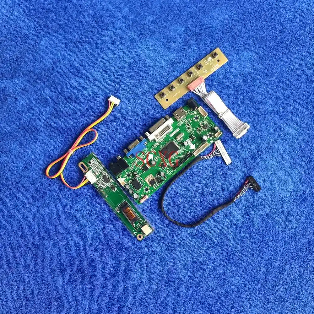 

30 Pin LVDS 1CCFL DIY Kit 1680*1050 For LTN154P1/LTN154P2/LTN154P3 HDMI-compatible VGA DVI LCD Monitor M.NT68676 Controller Card
