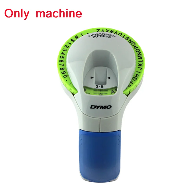 Dymo 12965 Manual Label Printers 9mm 3D Multicolor Embossing Label Tapes for Dymo Machine Manual Label Makers 12965 Diy Labels - Цвет: Only machine