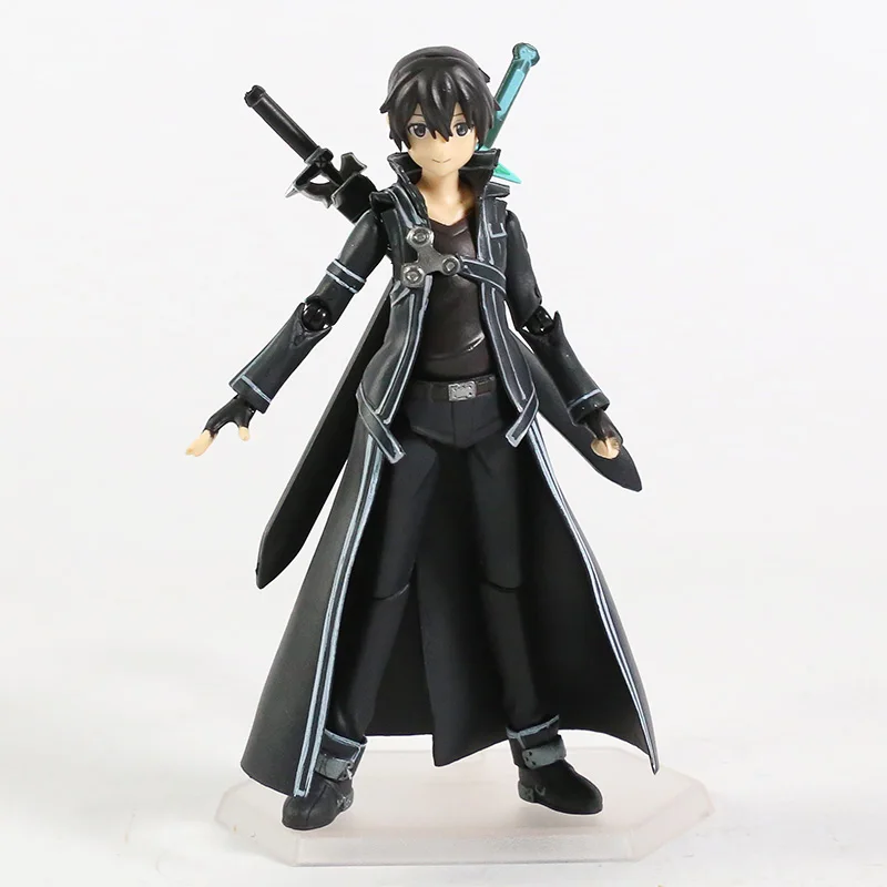 Figma Sword Art Online Kazuto Yuuki Asuna Asada Shino 248/241/174/264/178 экшн-игрушка Коллекционная фигурка