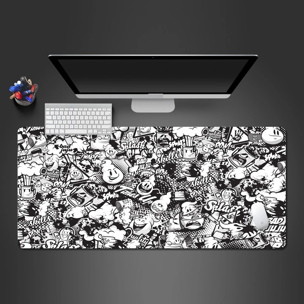 Забавные креативный коврик для мышки лучшие продажи природного каучука моющиеся