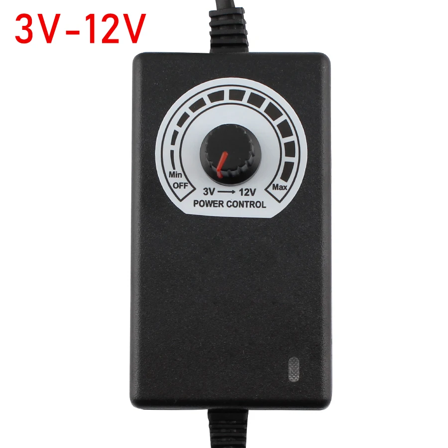 3V-12V 2A Адаптер питания переменного тока DC 3 V-12 V 1-24V 24-36V 2A DC 220V Универсальный Регулируемый Мощность адаптер питания 24v для светодиодной лампы 24v разъем питания - Цвет: 3V-12V 2A