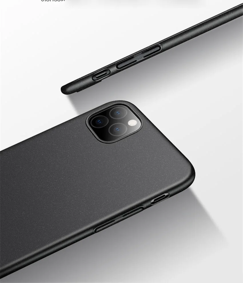 Для iPhone 11 Pro чехол матовый, в стиле AI Xuan iPhone 11 металлический пластиковый магнитный автомобильный держатель Крышка для iPhone 11 Pro Max