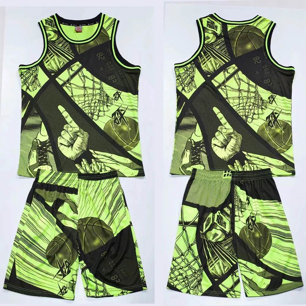 2020 New Men Women Basketball Jerseys Sets Uniforms kits Breathable Sports Suit Clothes Youth basketball jerseys Sportswear | Спорт и