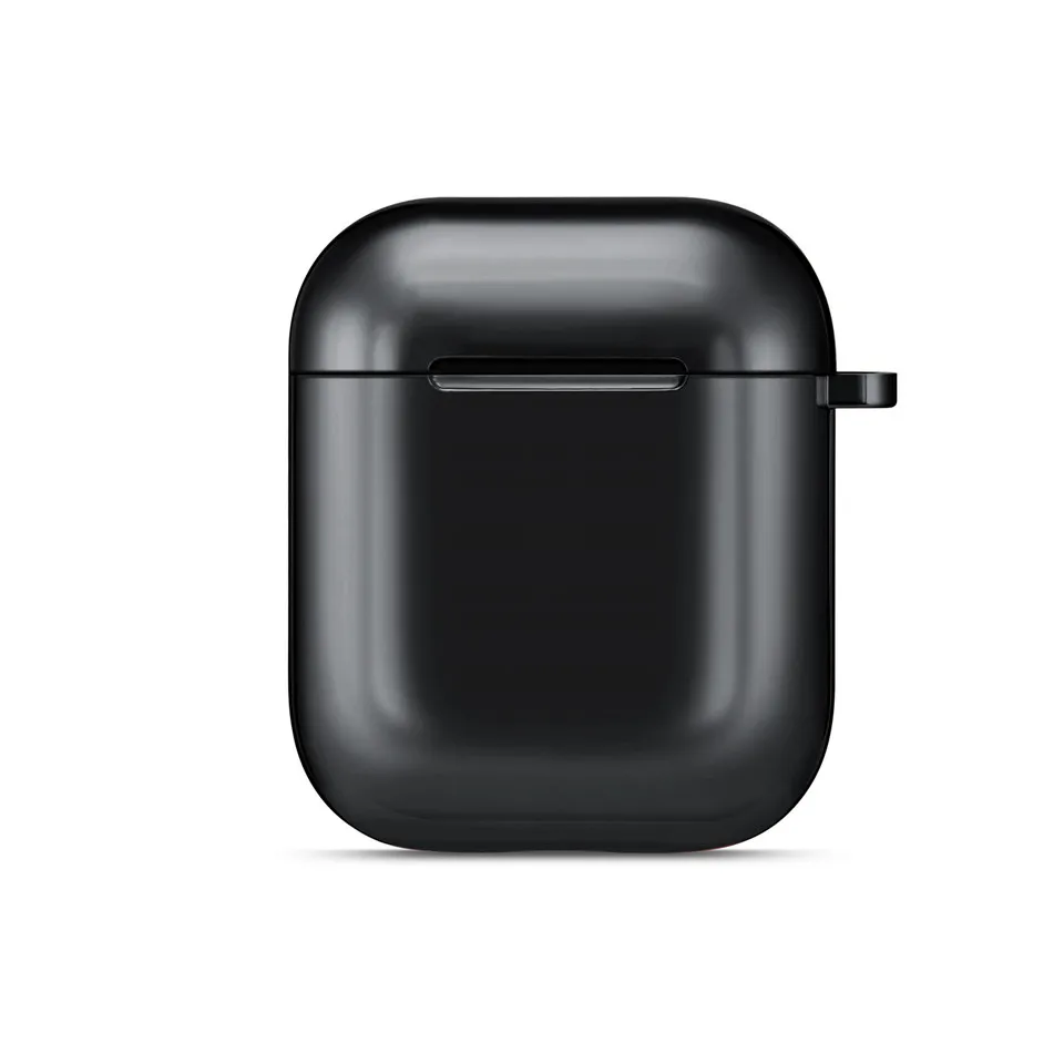 Гальванический защитный чехол для Airpods Жесткий Корпус для наушников оболочка для Apple Airpods 1 2 гальванический защитный чехол