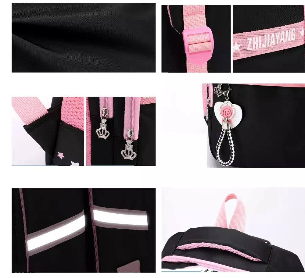 Large Capacity Princess School Bag for Kids Girls Primary School Satchel Girl Nylon orthopedic waterproof Schoolbag;sac scolaire