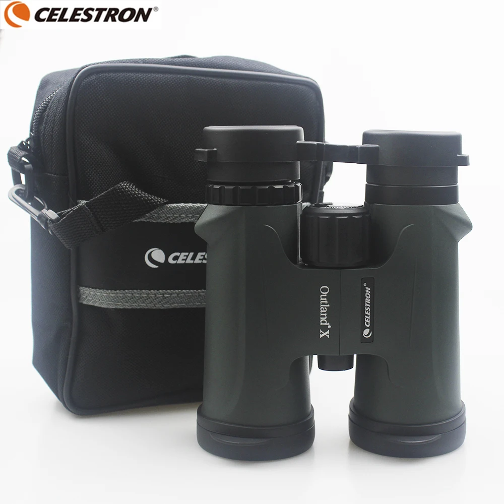 

Бинокль Celestron, мощный телескоп ночного видения Outland X 8x42, водонепроницаемый портативный, для охоты, HD диапазона