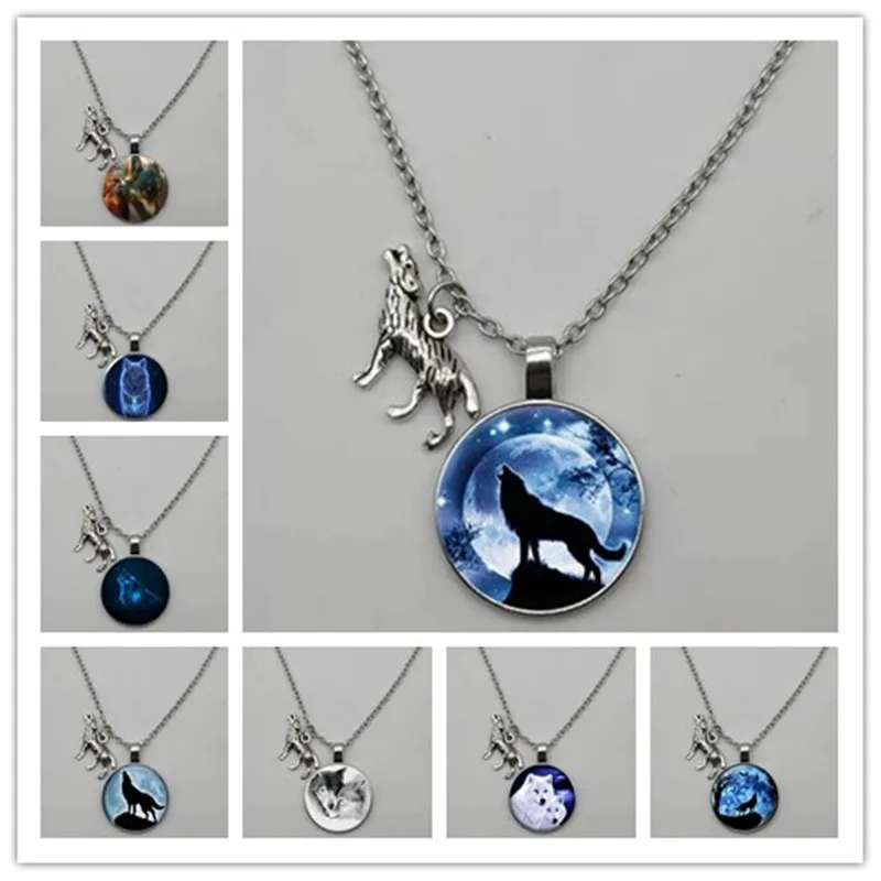 Лидер продаж! Модная винтажная Скандинавская Волчья цепочка в виде животного