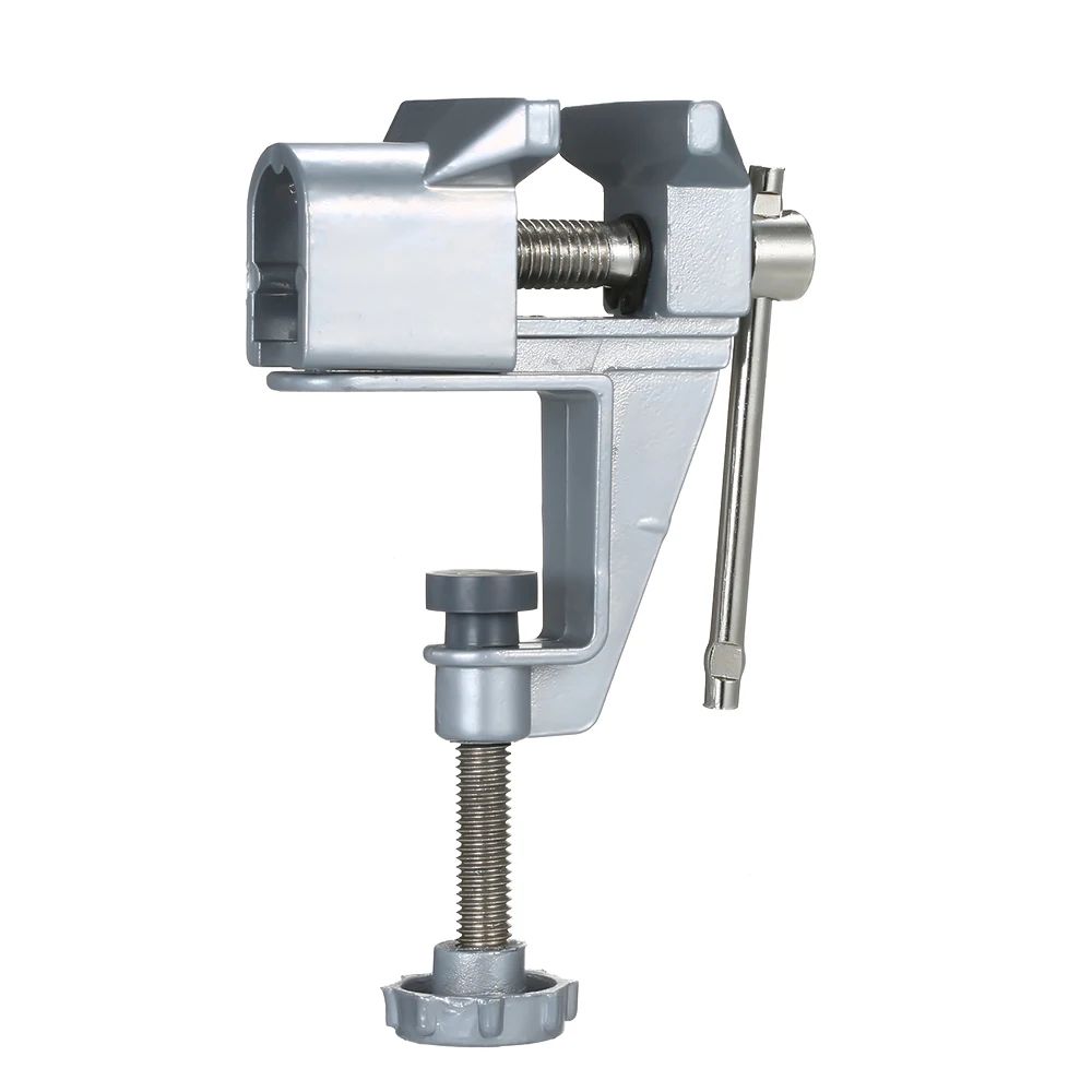 Mini Aluminum Miniature Small Jewelers Hobby Clamp On Table Bench Vise Tool Vice Muliti-Funcational | Инструменты
