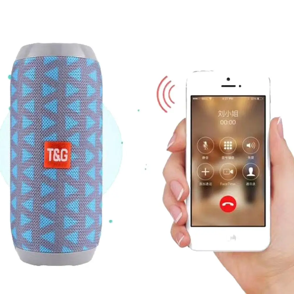 NATTHSWE TG117 Беспроводной Bluetooth Динамик Колонка Портативный Altavoz с функцией
