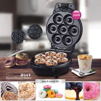 donut machine home automatic mini cake machine double sided electric baking pan breakfast machine sand wich grill