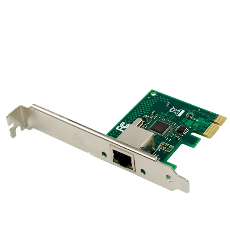 

PCI-E X1 Gigabit Single Electrical Port Server Network Card RJ45 Ethernet NIC for PC Laptop