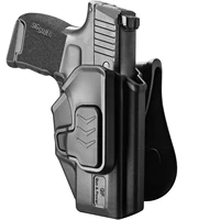 gunflower outside the waistband carry belt plastic holster military grade polymer pistol holder case for sig p365