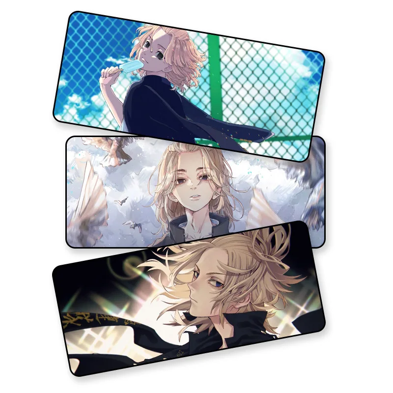 

Аниме Tokyo Revengers Косплей Сано манджироу Кен рюгуджи хаори ханагаки такемичи Резиновый Коврик Для Мыши Компьютерный коврик офисный стол коврик