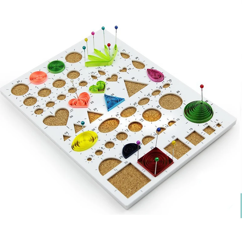 1 шт. Quilling board Corkboard шаблон бумага для квиллинга инструмент прокрутка бумаги филигранная мозаика квиллинга DIY Carft бумага